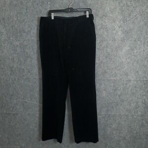 Polo Ralph Lauren Stretch Classic Fit Corduroy Pants Men's 34x30 Black Straight